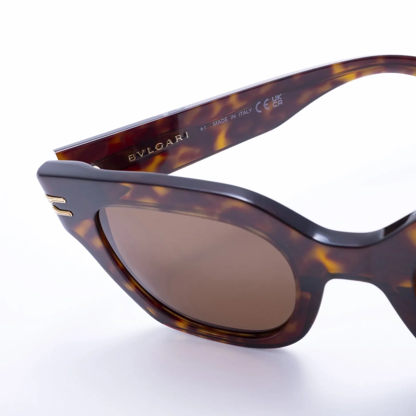 Occhiale da sole Bulgari BV40013I Havana