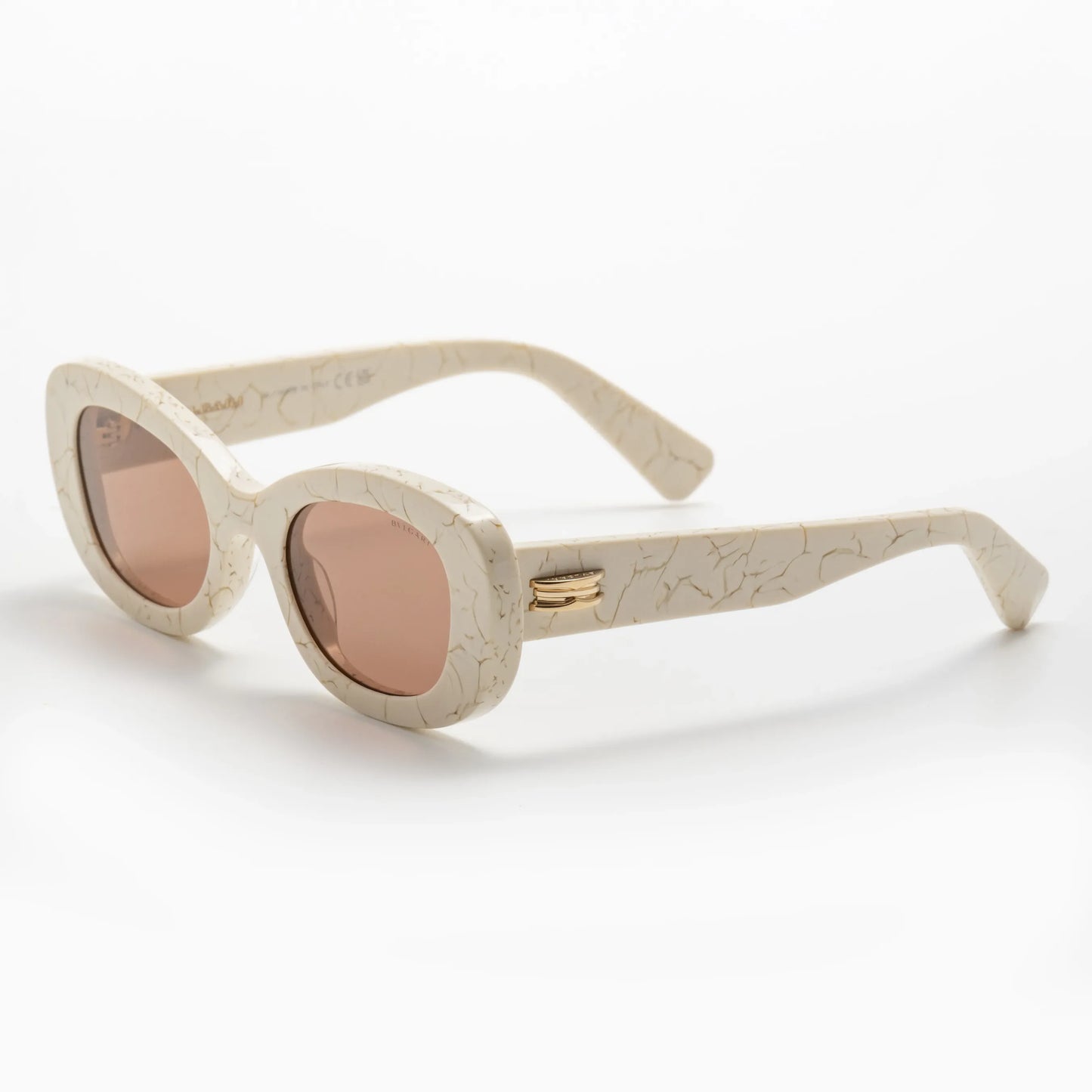 Occhiale da sole Bulgari BV40039I 24E Marble white