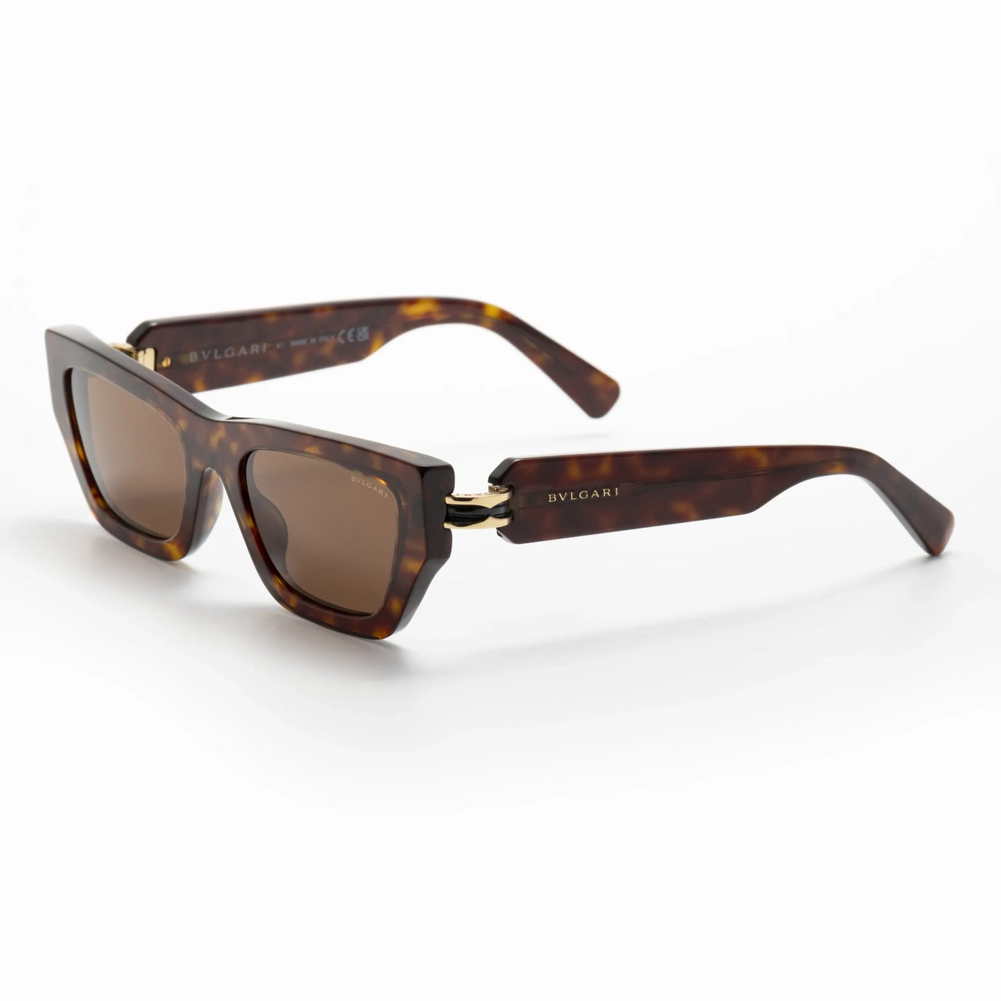 Occhiale da sole Bulgari BV40047I 52E Havana