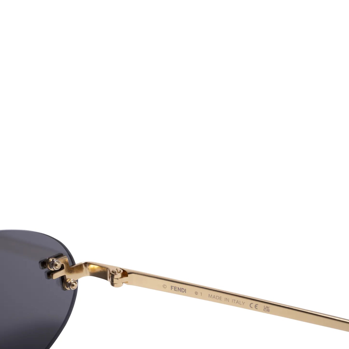 Occhiale da sole Fendi First Crystal FE4075US 30A Black