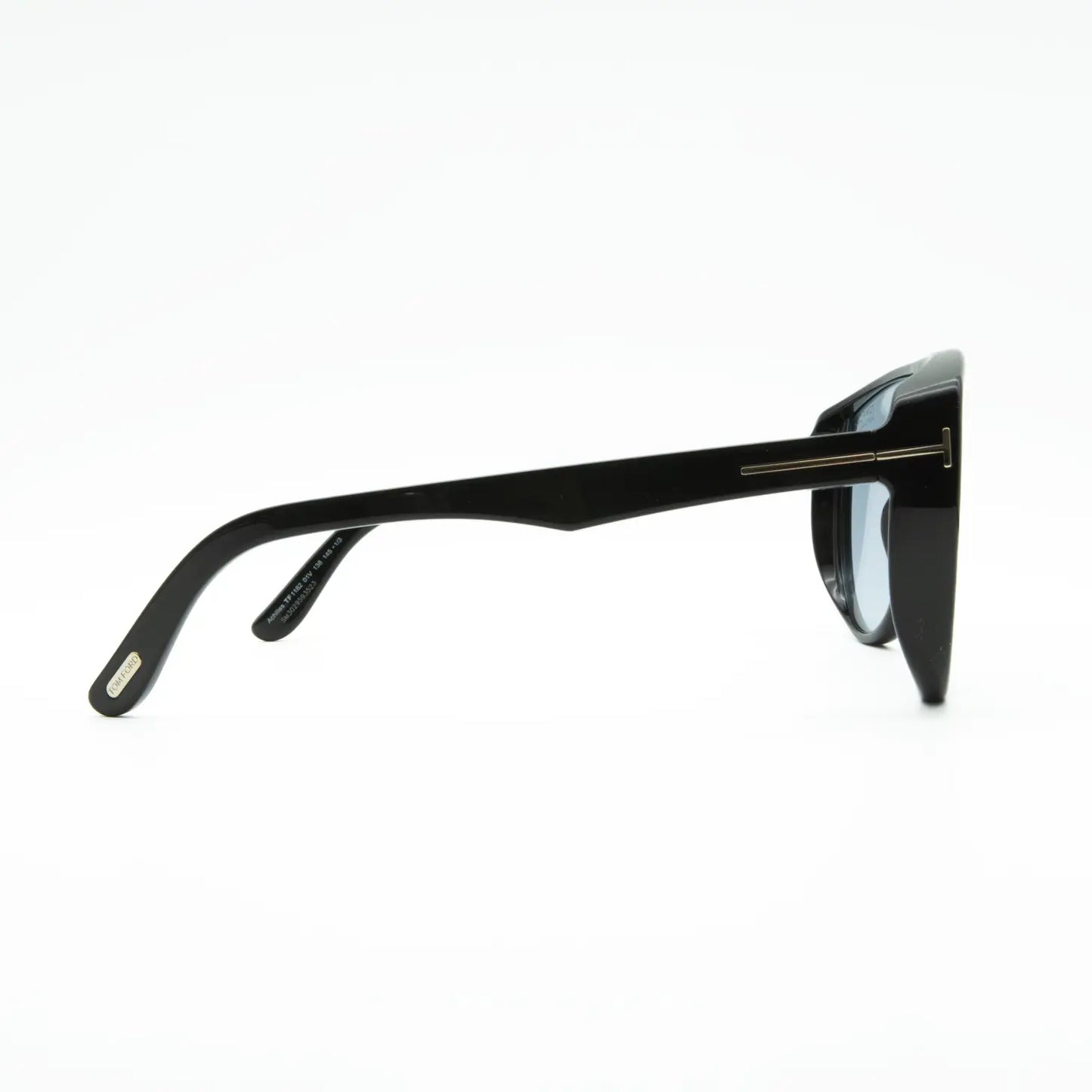 Tom Ford Achilles FT1182 01V Black/Blue Sunglasses