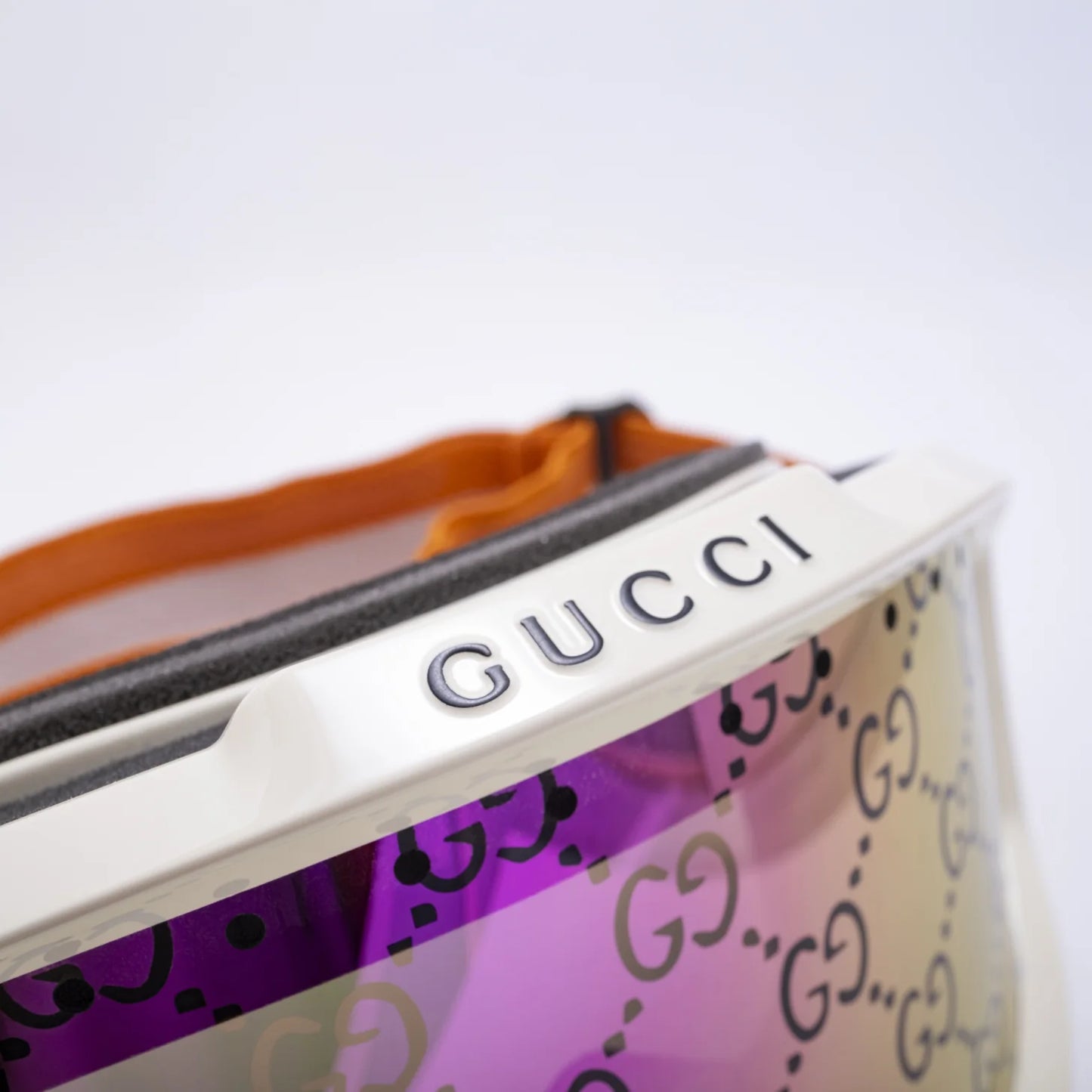 Maschera da scii Gucci GG1210S 002 arancione