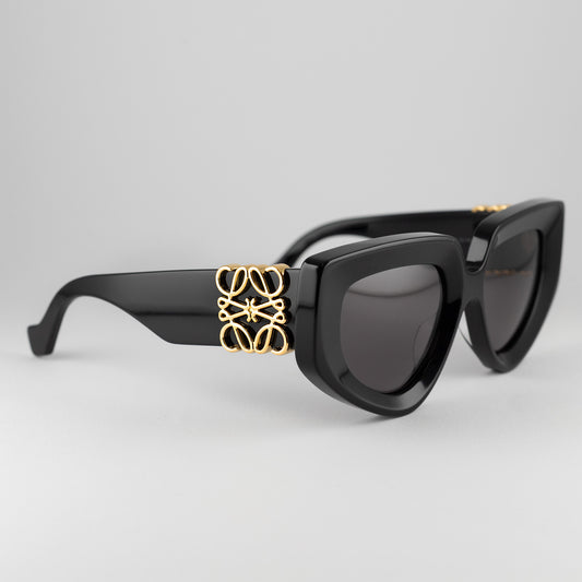 Occhiale da sole Loewe LW40154U 01A Black - Clyra Eyewear