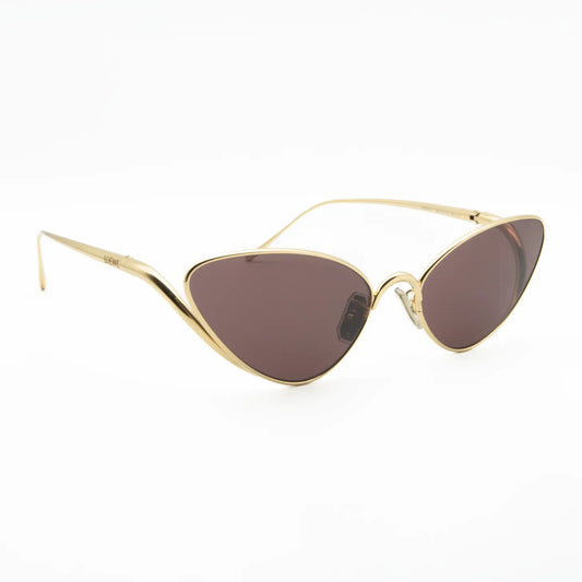 Loewe Signature Sunglasses LW40179U 30Y Gold/Purple