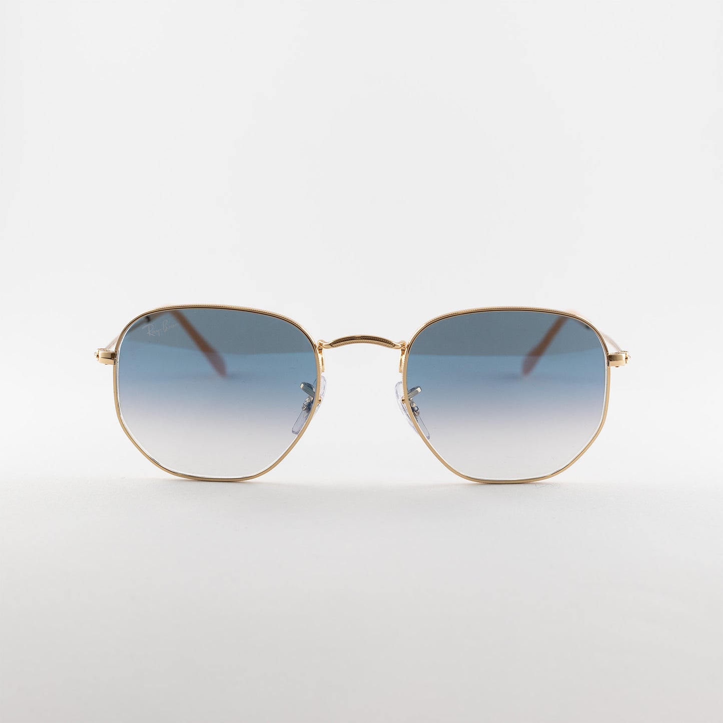 Occhiale da sole Ray ban RB3548N 001/3F Gold/blu - Clyra Eyewear