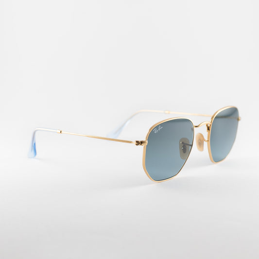 Occhiale da sole Ray ban RB3548 91233M Gold/blu - Clyra Eyewear