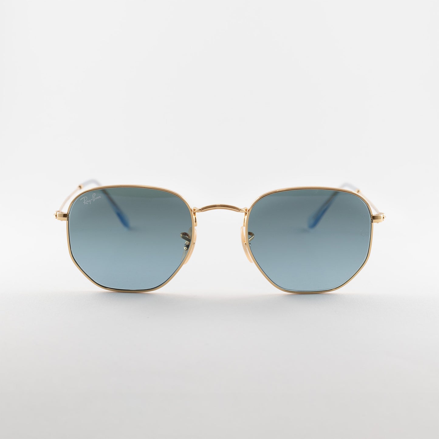Occhiale da sole Ray ban RB3548 91233M Gold/blu - Clyra Eyewear