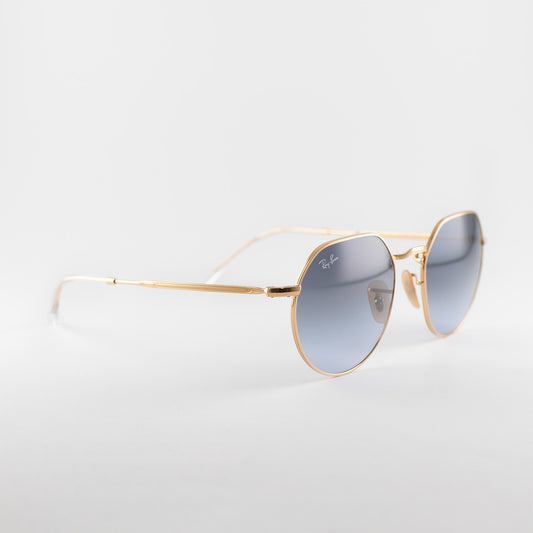 Occhiale da sole Ray ban RB3565 003/3F Gold/blu - Clyra Eyewear