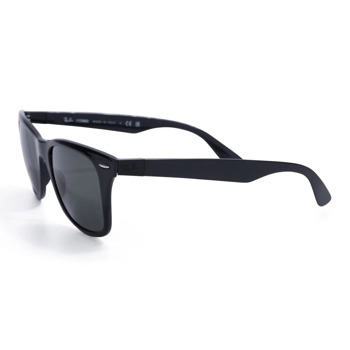 Occhiale da sole Ray-Ban Wayfarer liteforce RB4195 601S9A Black Polarized