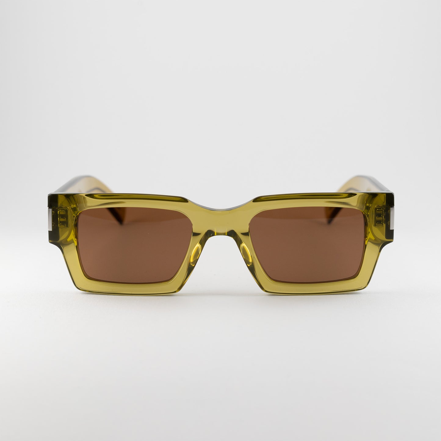Occhiale da sole Saint Laurent SL 572 005 Green - Clyra Eyewear