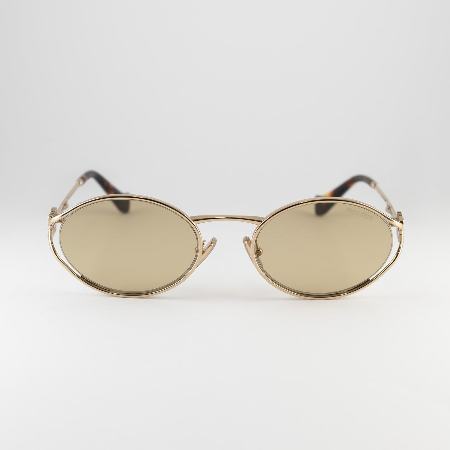 Occhiale da sole Miu Miu SMU 52Y ZVN-10R Gold - Clyra Eyewear