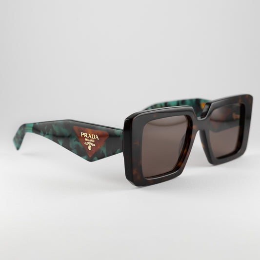 Occhiale da sole Prada SPR 23Y 2AU-06B Havana - Clyra Eyewear