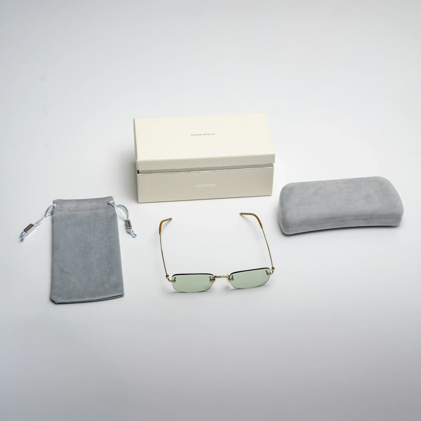 Oliver Peoples OV1359T TK10 Green Sunglasses