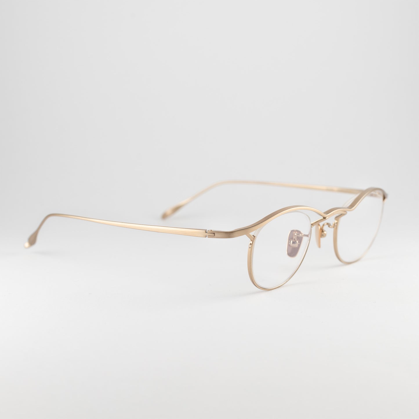 Occhiale da vista Yoshinori Aoyama YA-010 COL.01 Gold - Clyra Eyewear