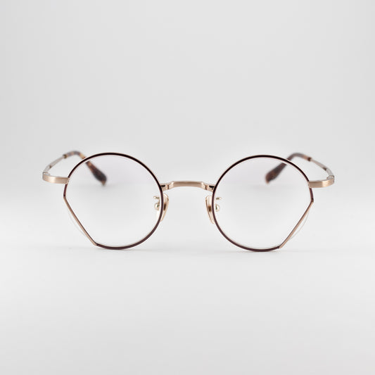 Occhiale da vista Yoshinori Aoyama YA-030 COL.01 Gold - Clyra Eyewear