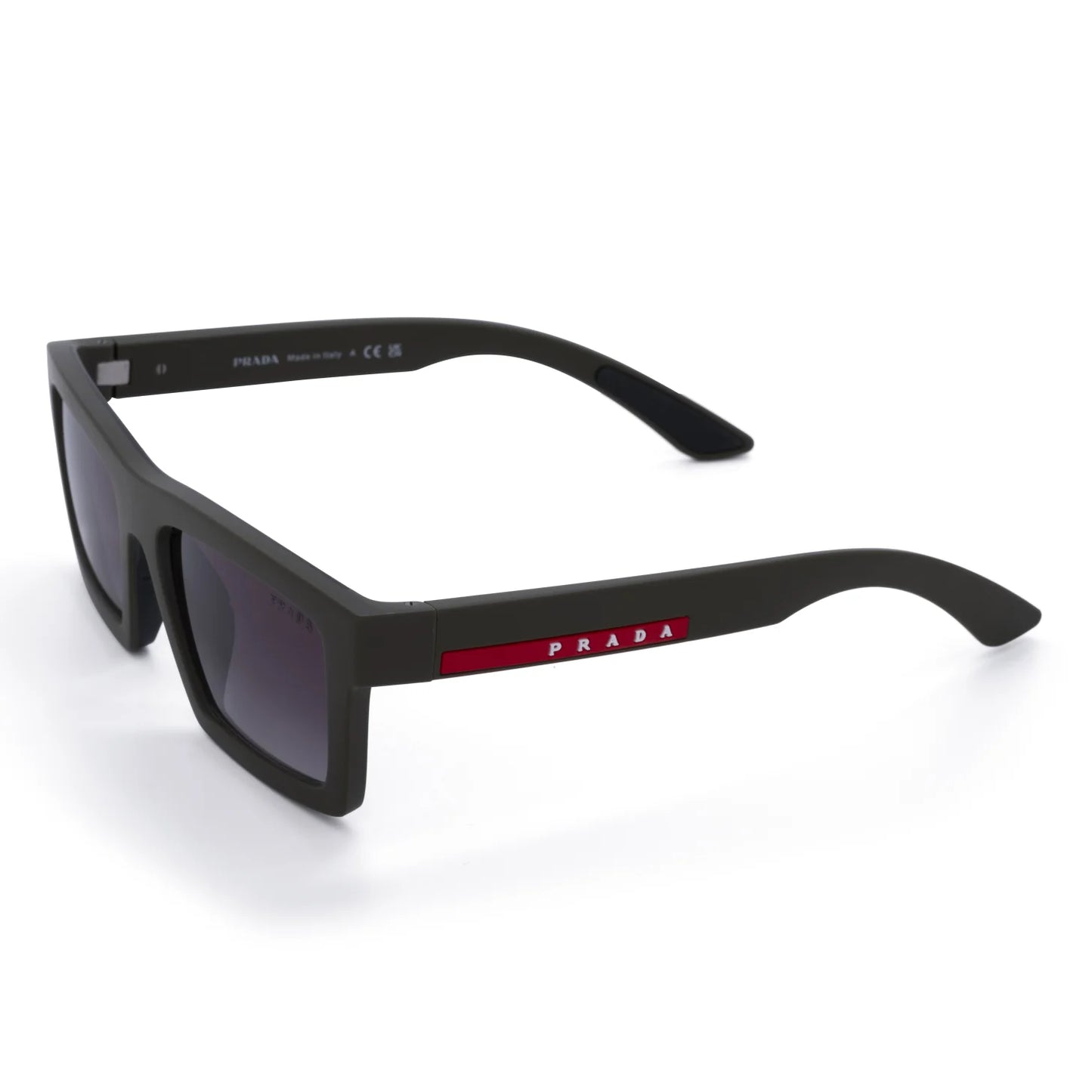Occhiale da sole Prada Linea Rossa PS A07S 15X09U Green Matt
