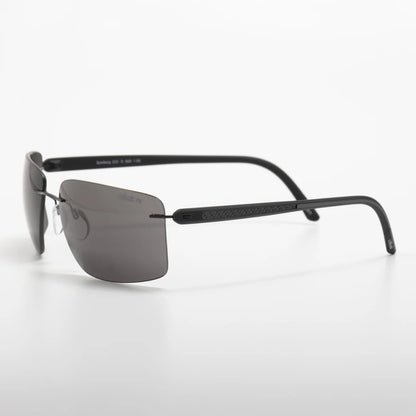 Occhiale da sole Silhouette Spielberg 8722 75 9040 Pure Black