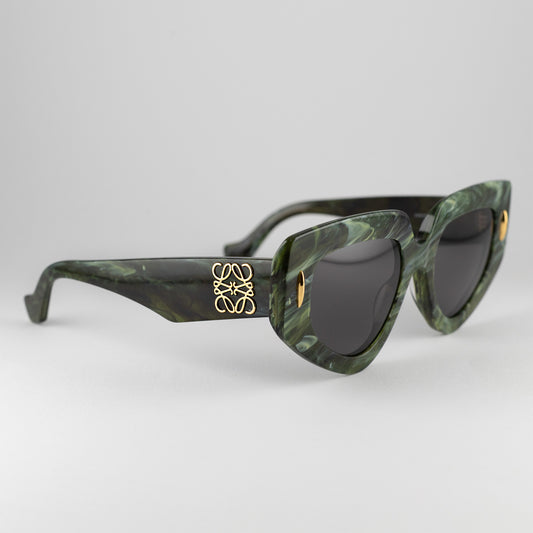 Occhiale da sole Loewe LW40155I 96A Olive - Clyra Eyewear