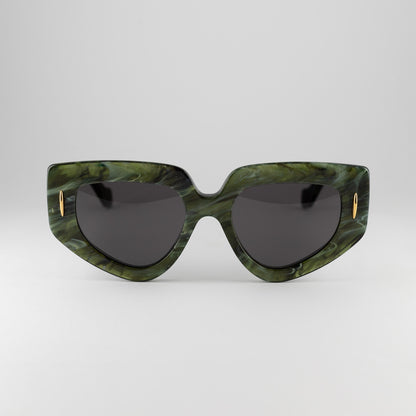 Occhiale da sole Loewe LW40155I 96A Olive - Clyra Eyewear