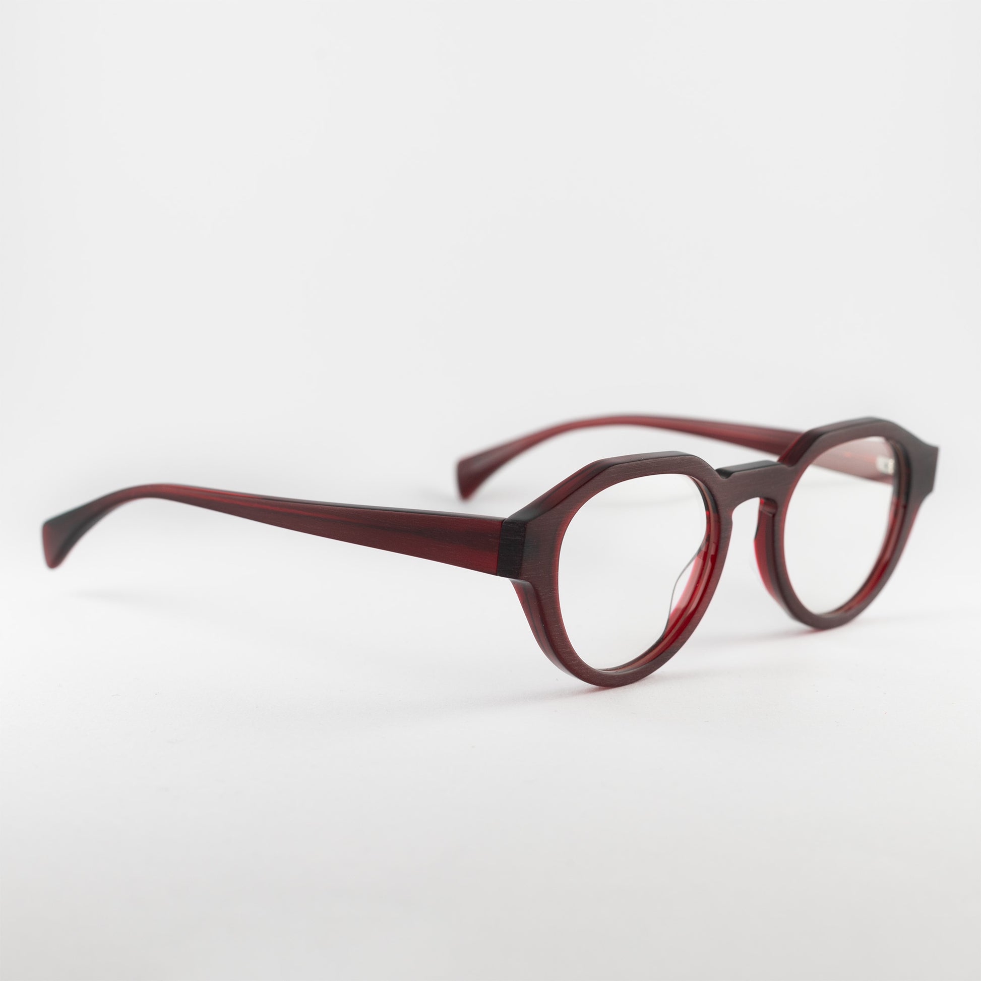 Occhiale da vista Jacques Durand Banjak 376 009 Bordeaux - Clyra Eyewear