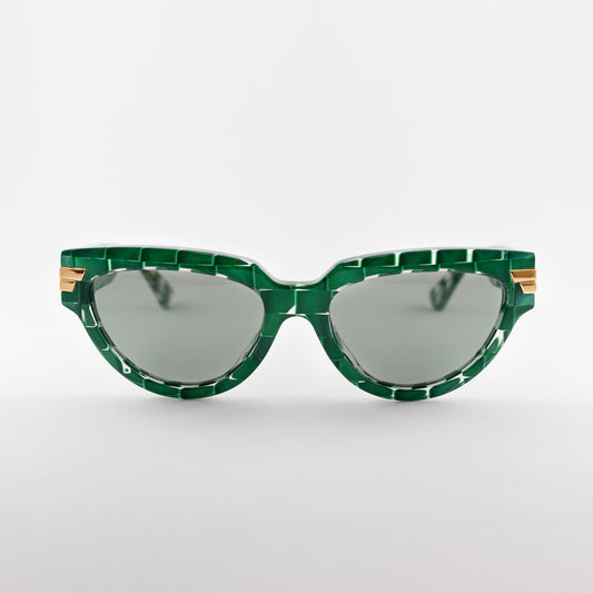 Occhiale da sole Bottega Veneta BV1035S 008 Green - Clyra Eyewear