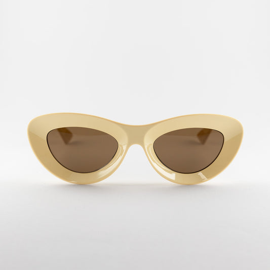 Occhiale da sole Bottega Veneta BV1325S 002 Yellow - Clyra Eyewear