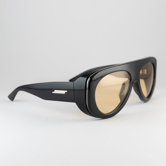Occhiale da sole Bottega Veneta BV1362S 005 Black - Clyra Eyewear