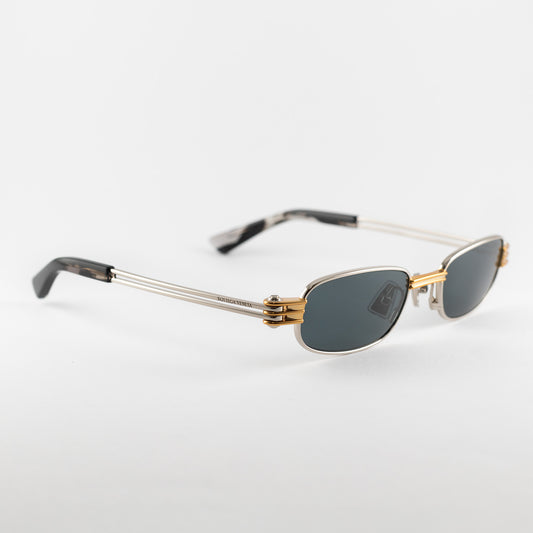 Occhiale da sole Bottega Veneta BV1381S 003 Blu - Clyra Eyewear