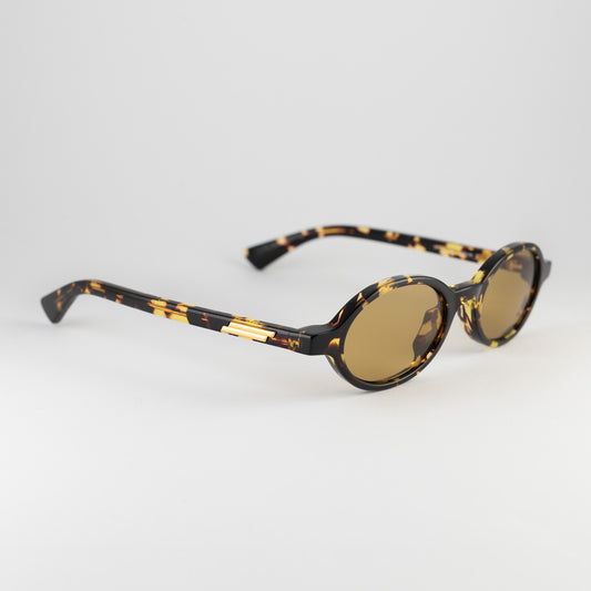 Occhiale da sole Bottega Veneta BV1388S 002 Havana - Clyra Eyewear