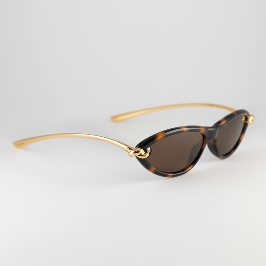 Occhiale da sole Bottega Veneta BV1390S 002 Havana - Clyra Eyewear