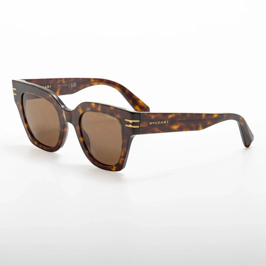 Occhiale da sole Bulgari BV40013I Havana