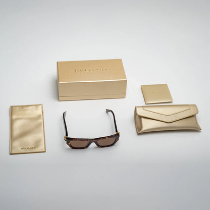 Occhiale da sole Bulgari BV40047I 52E Havana