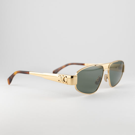 Occhiale da sole Celine CL40281U 30N Gold - Clyra Eyewear