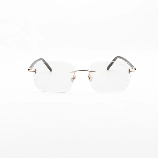 Tom Ford FT5934-B 028 Havana/Rose Gold Eyeglasses