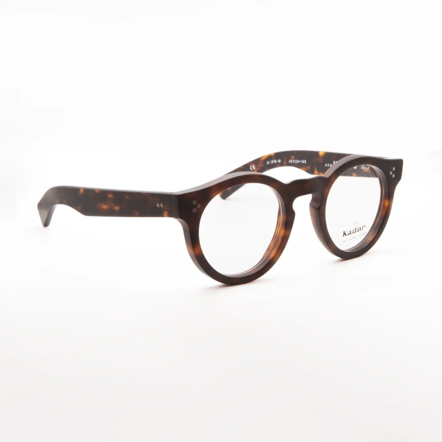 Kador New Mondo Retro Bold Havana Eyeglasses