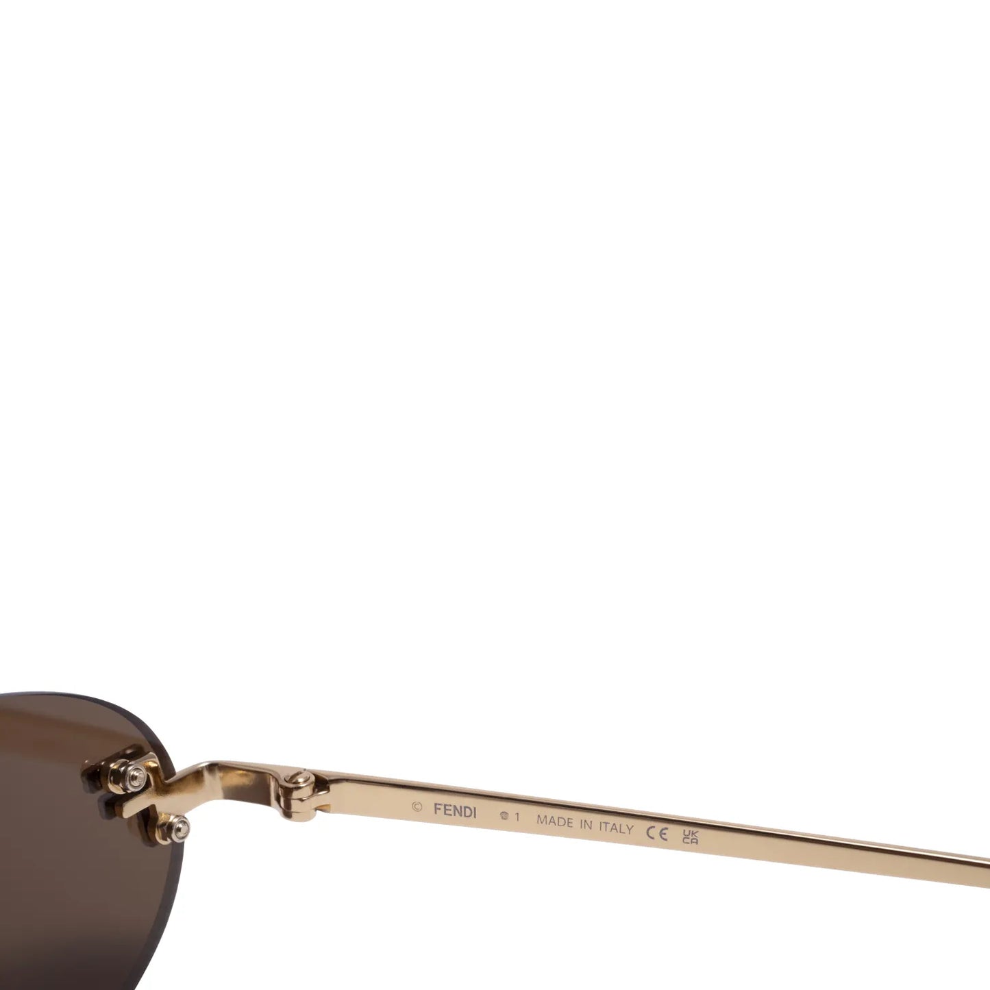 Occhiale da sole Fendi First Crystal FE4075US 30J Brown