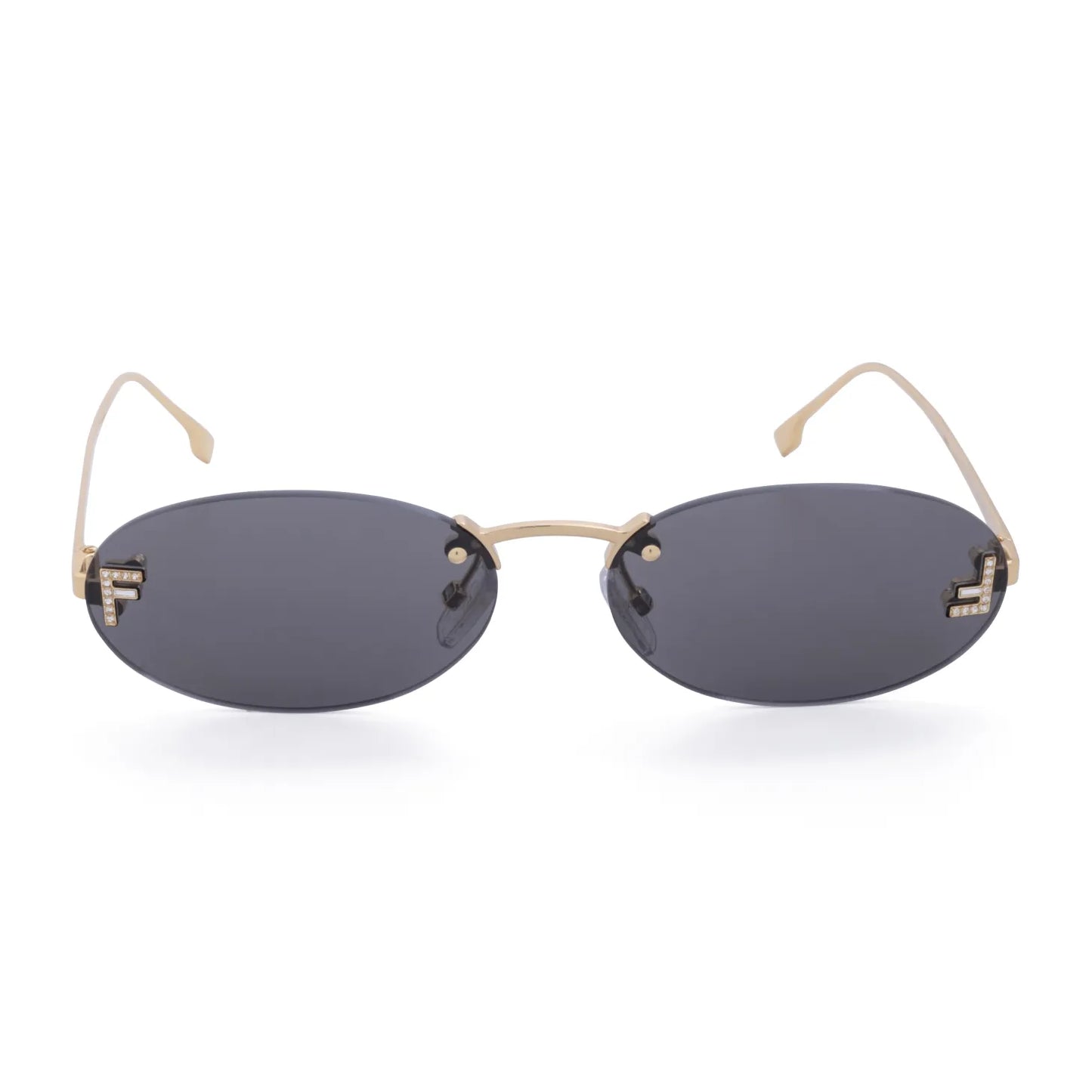 Occhiale da sole Fendi First Crystal FE4075US 30A Black