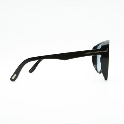 Tom Ford Achilles FT1182 01V Black/Blue Sunglasses 