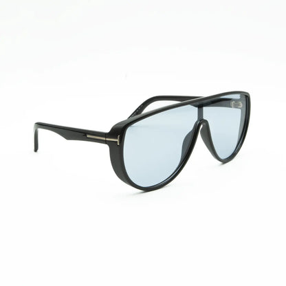 Tom Ford Achilles FT1182 01V Black/Blue Sunglasses 
