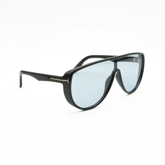 Tom Ford Achilles FT1182 01V Black/Blue Sunglasses 