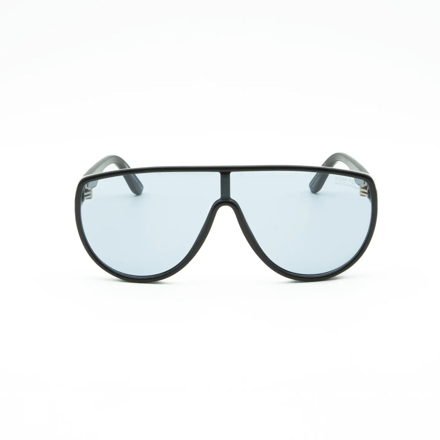 Tom Ford Achilles FT1182 01V Black/Blue Sunglasses 