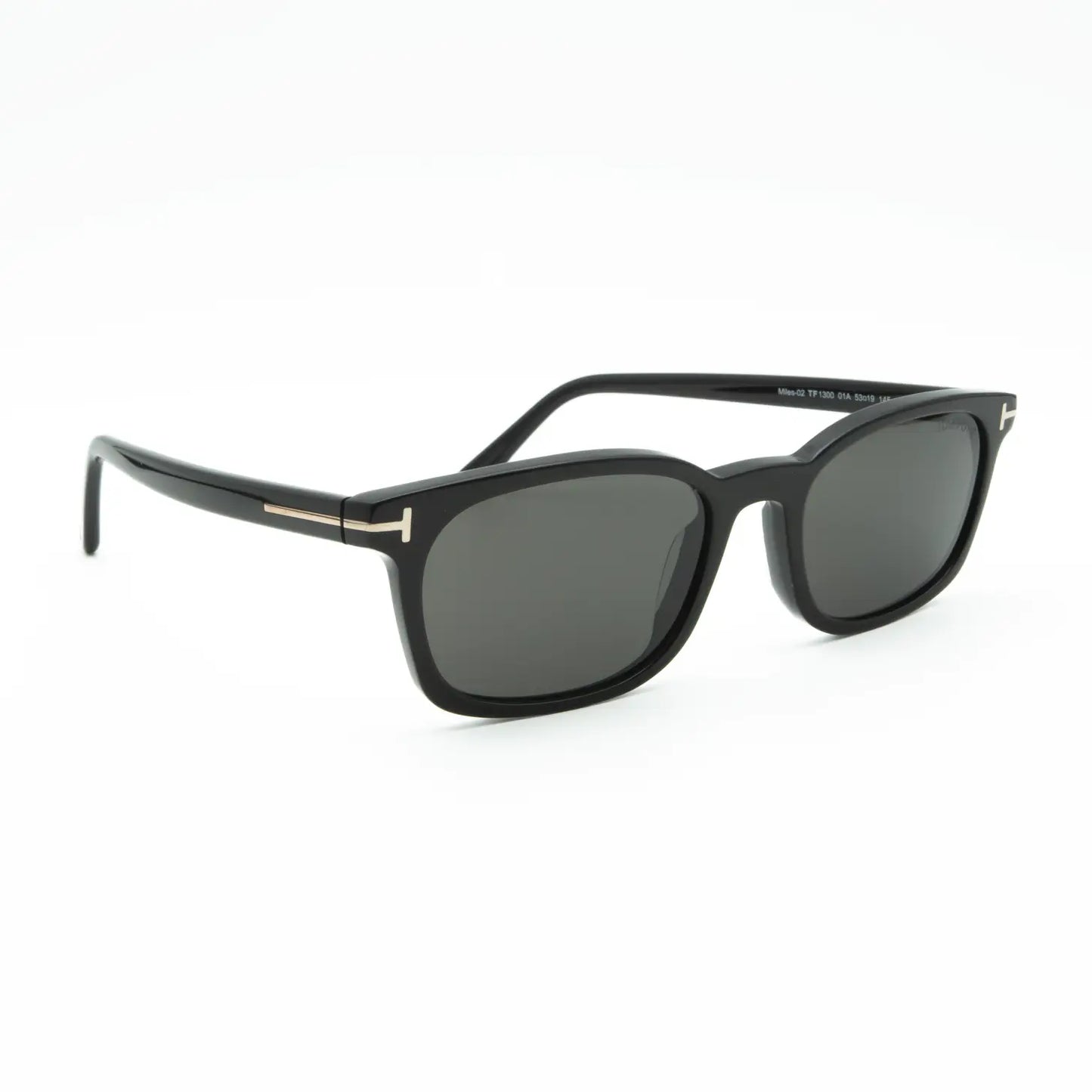 Tom Ford Miles-02 FT1300 01A Black Sunglasses