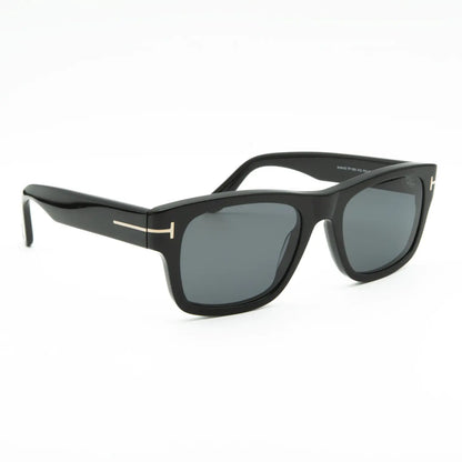 Tom Ford Smith-02 FT1303 01D Black Polarized Sunglasses