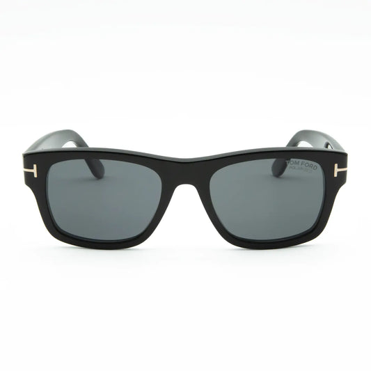 Tom Ford Smith-02 FT1303 01D Black Polarized Sunglasses