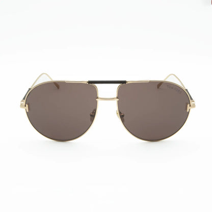 Tom Ford Lou-02 FT1308 30E Gold Sunglasses
