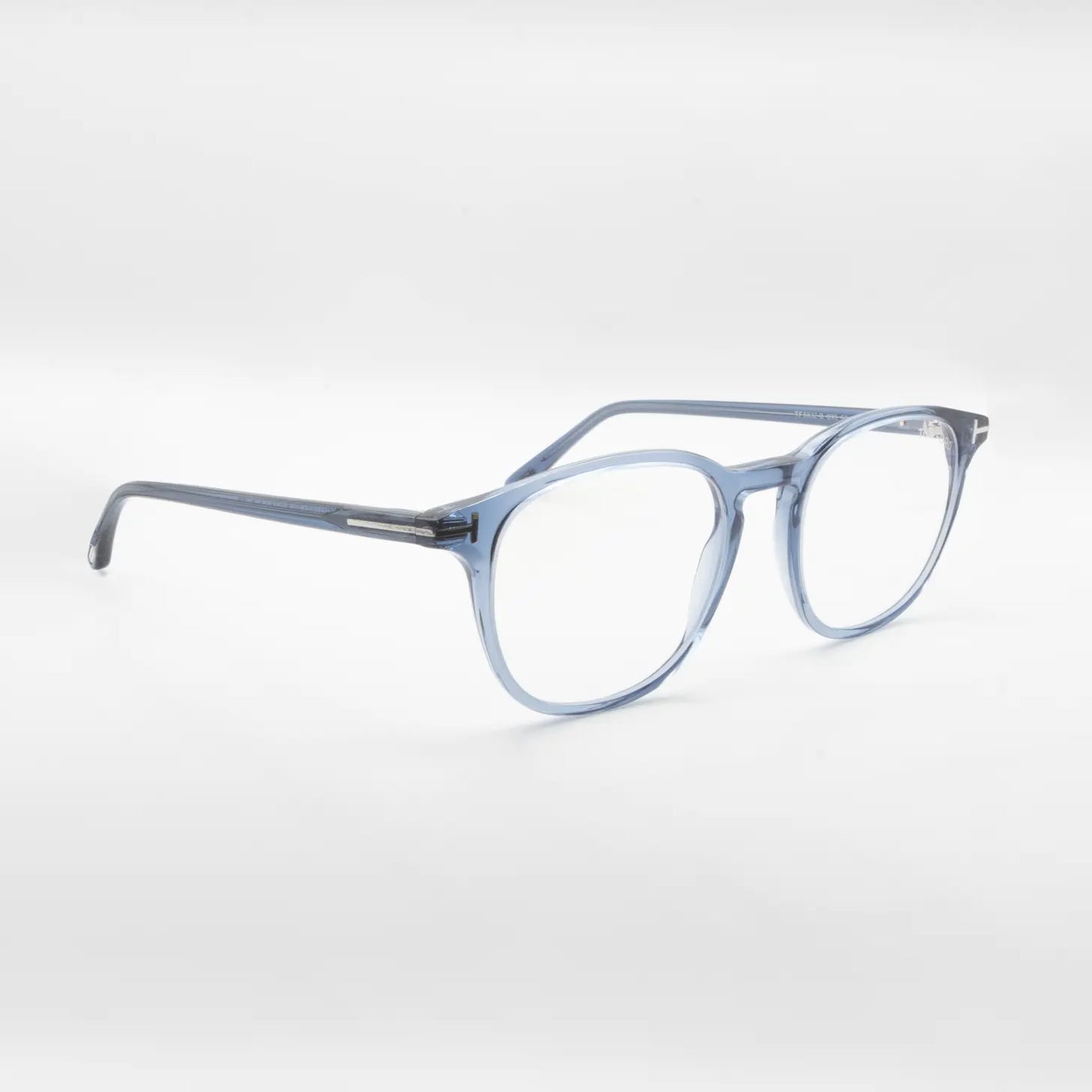 Tom Ford FT5832-B 090 Transparent Blue Eyeglasses