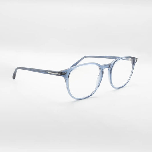 Tom Ford FT5832-B 090 Transparent Blue Eyeglasses
