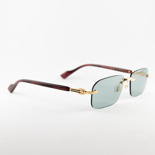 Occhiale da sole Gucci GG1221S 003 Burgundy - Clyra Eyewear