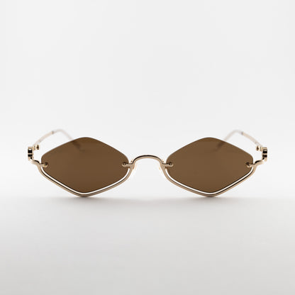 Occhiale da sole Gucci GG1604S 002 Gold - Clyra Eyewear