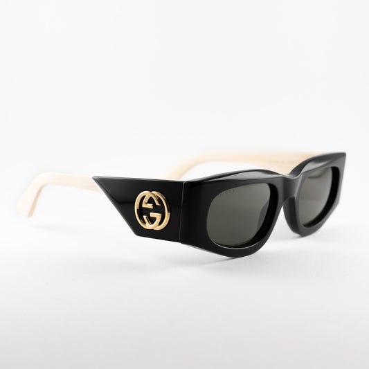Occhiale da sole Gucci GG1664S 001 Black - Clyra Eyewear